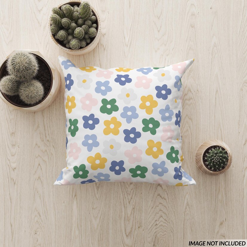 Throw Flower Pillow